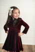 velvet-wine-dress-adorable-sweetness-sophias-style-2