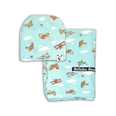 bamboo-swaddle-beanie-set-1- at Sophia's Style-10