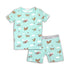 vintage-airplanes-bamboo-kids-pajama-short-set-bellabu-bear - Sophia's Style The "Easy Two-Piecey"-1