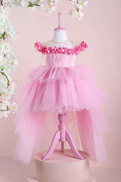 violet-pink-party-dress-layered-tha-dressing - Sophia's Style Baby & Toddler Dresses-1