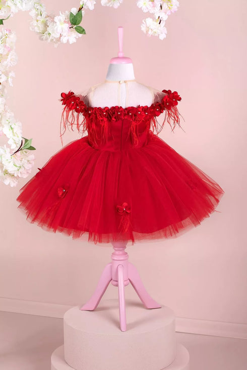 violet-red-party-dress-tha-dressing - Sophia's Style -3