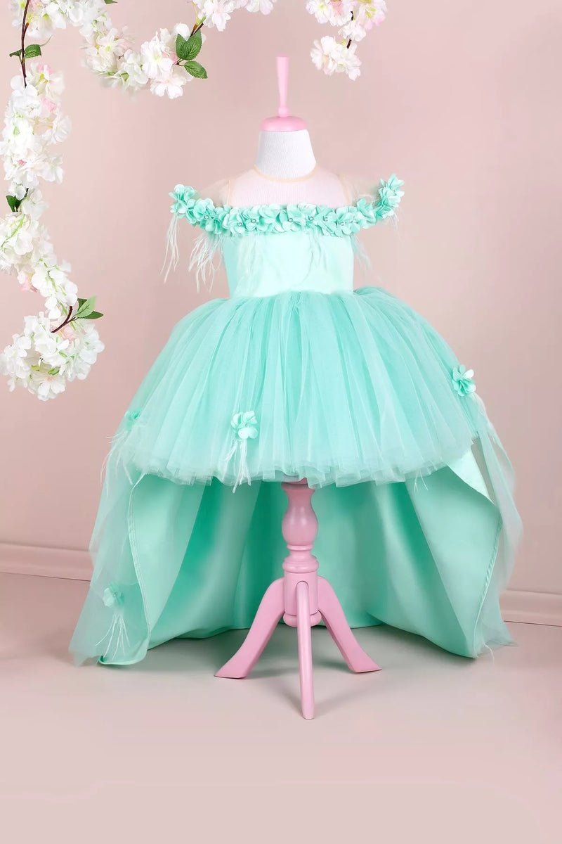 Violet Tiffany Tailed Party Dress 12 Y