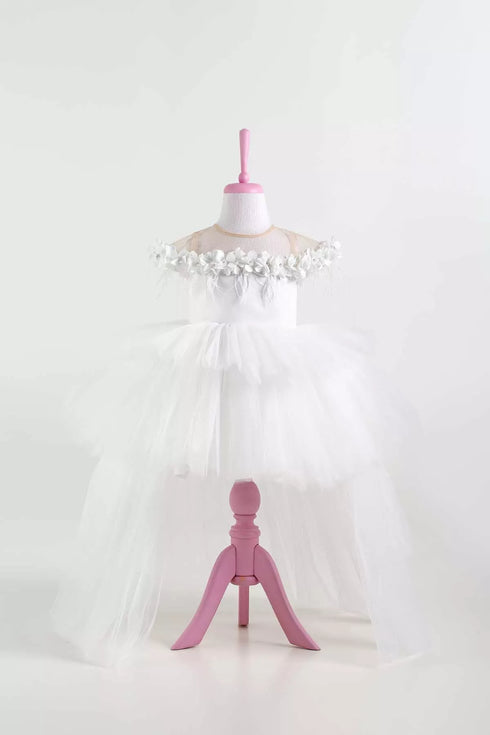 violet-white-party-dress-layered-tha-dressing - Sophia's Style -9