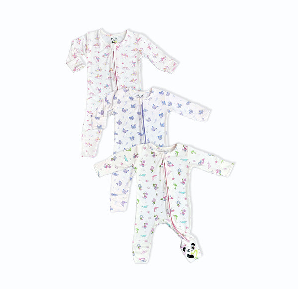 whimsical-bundle-bamboo-convertible-footie-Bellabu Bear at Sophia's StyleConvertible Footie Bundle-1