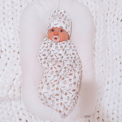 milk-cookies-original-bamboo-swaddle-beanie-set- - Sophia's Style -2