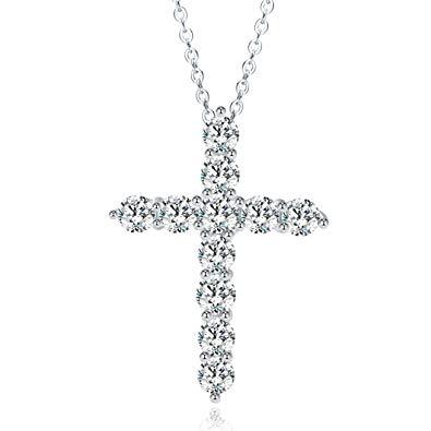 faith-cubic-zirconia-cross-necklaces-Sophia's StyleNecklaces-1