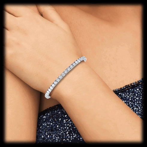 amelia-cubic-zirconia-single-row-tennis-bracelet-Sophia's Style-2