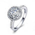 halo-round-cut-cubic-zirconia-ring-Sophia's StyleRing-1