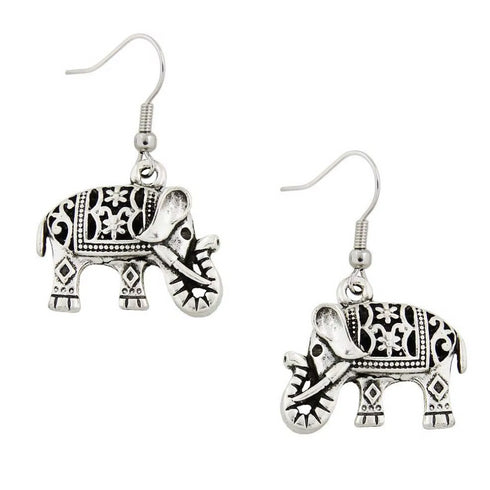 wisdom-wears-elephant-vintage-boho-earrings-Sophia's Style-2