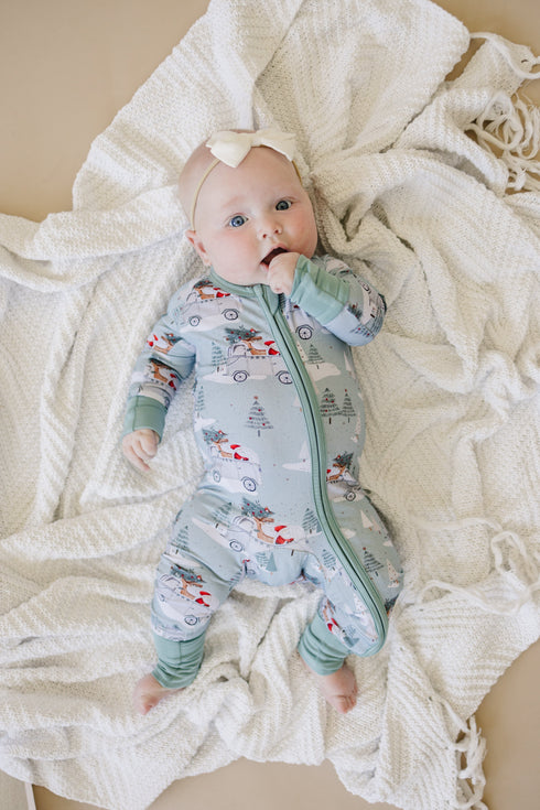 cruisin-to-christmas-bamboo-zippy-romper Little Joy Co - Sophia's Style-5