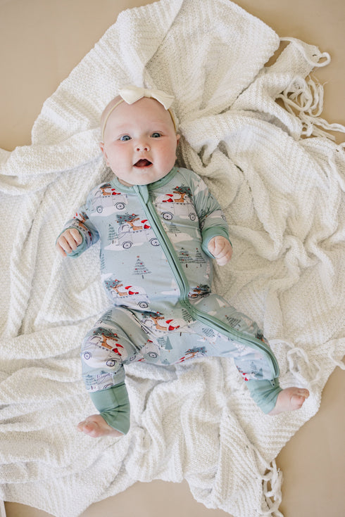 cruisin-to-christmas-bamboo-zippy-romper Little Joy Co - Sophia's Style-3