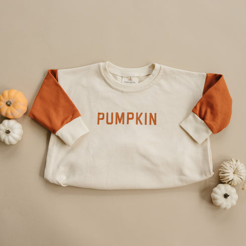 colorblock-pumpkin-sweatshirt-romper Sophia's Style-4