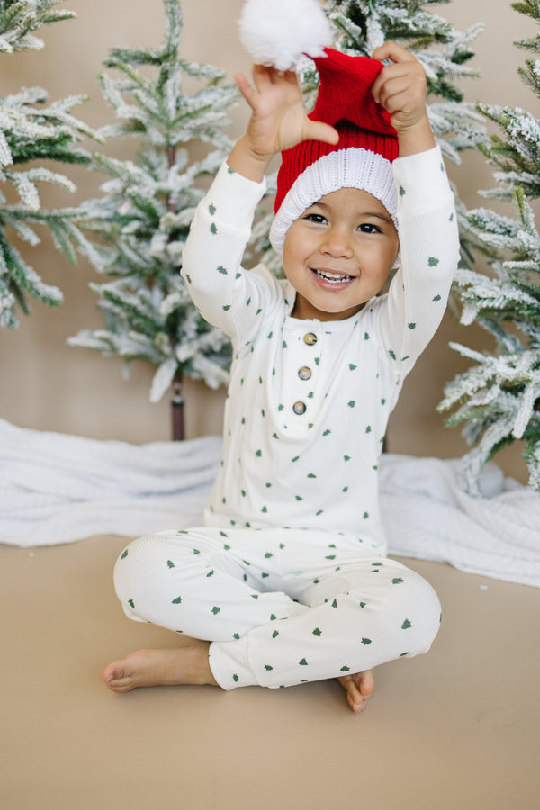 tiny-trees-ribbed-bamboo-2pc-henley-pajamas Little Joy Co - Sophia's Style-1