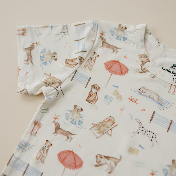 beach-pawty-2pc-bamboo-pajamas-Little Joy Co. at Sophia's Style-1