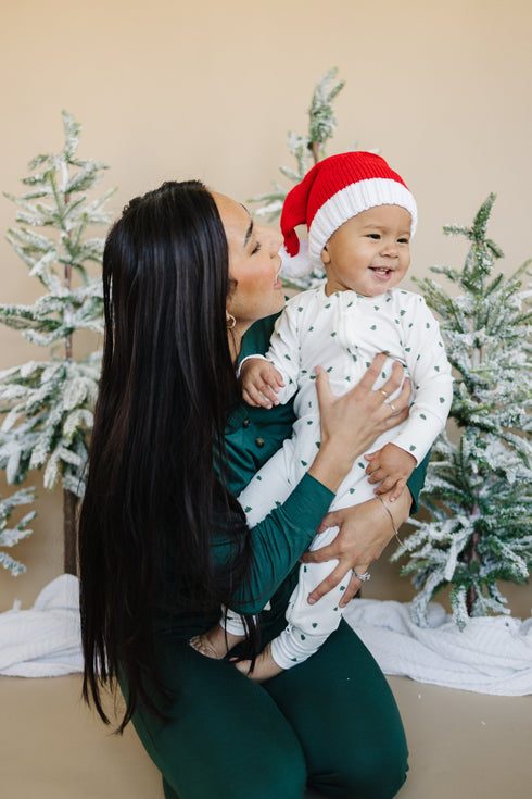 womens-green-emerald-bamboo-pajamas Little Joy Co - Sophia's Style-9