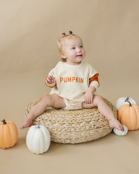 colorblock-pumpkin-sweatshirt-romper Sophia's Style-2