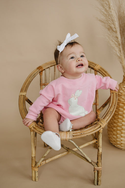 applique-bunny-sweatshirt-romper Little Joy Co - Sophia's Style-5