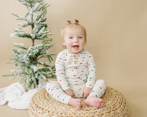 tied-with-a-bow-christmas-2pc-henley-bamboo-pajamas at Sophia's Style-8