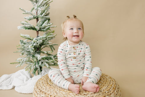 tied-with-a-bow-christmas-2pc-henley-bamboo-pajamas at Sophia's Style-6