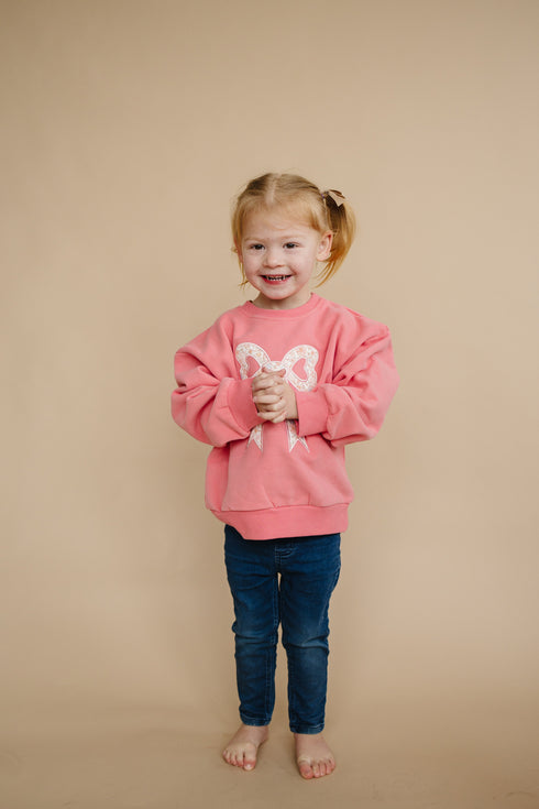 applique-floral-bow-crewneck-sweatshirt Little Joy Co - Sophia's Style-18