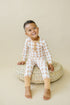 golden-gingham-2pc-henley-bamboo-pajamas Little Joy Co - Sophia's Style-1