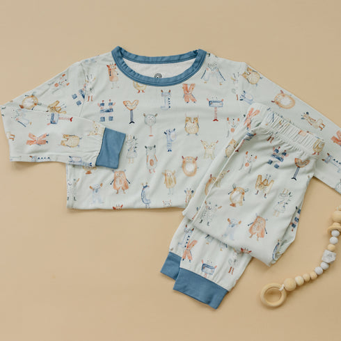 m-is-for-monsters-2pc-bamboo-pajamas Little Joy Co - Sophia's Style-3