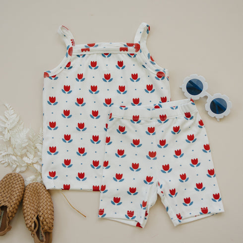 red-white-blue-tulip-ribbed-bamboo-2pc-tank-set at Sophia's Style-2