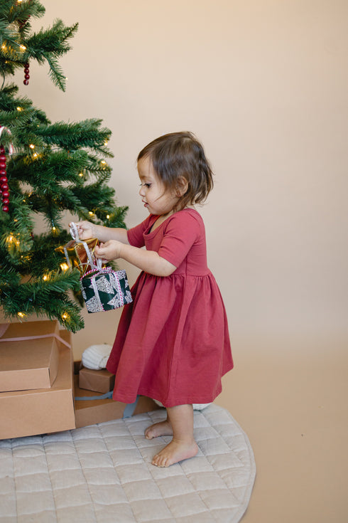 organic-cotton-twirl-dress-red-or-green Little Joy Co - Sophia's Style-8