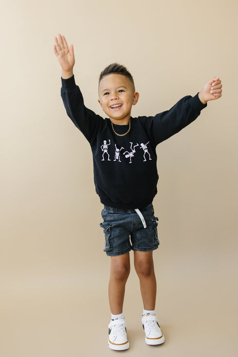 organic-cotton-dancing-skeletons-crewneck-sweatshirt Sophia's Style-3