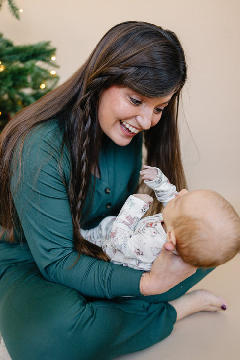 santa-paws-bamboo-zippy-romper Little Joy Co - Sophia's Style-18