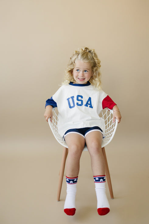 usa-colorblock-oversized-tee at Sophia's Style-11