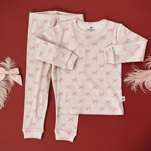 blushing-bows-2pc-ribbed-bamboo-pajama-set Little Joy Co - Sophia's Style-6