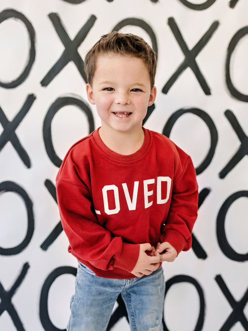 loved-crewneck-sweatshirt-red-or-pink-Sophia's Style-4