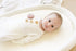 white-newborn-bamboo-gown Little Joy Co - Sophia's Style-4