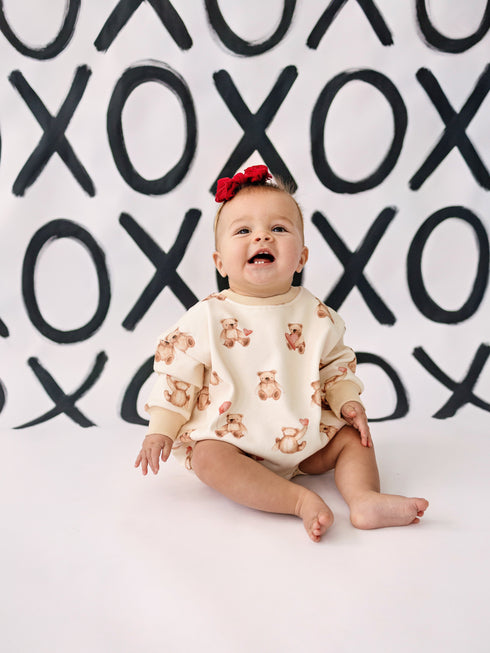 teddy-gram-sweatshirt-romper Little Joy Co - Sophia's Style-6