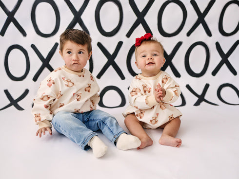 teddy-gram-sweatshirt-romper Little Joy Co - Sophia's Style-7