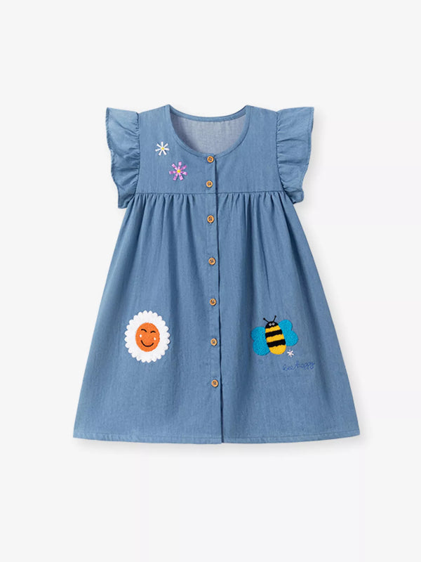 childrens-button-front-ruffle-sleeve-denim-dress-ohso-kids-sophias-styleDresses-1