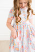 blue-retro-unicorns-s-s-pocket-twirl-dress Mila & Rose - Sophia's Style--4T--5