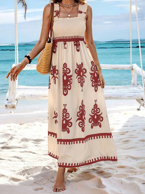 smocked-printed-wide-strap-maxi-dress OhSoStyled - Sophia's Style in Pink-29