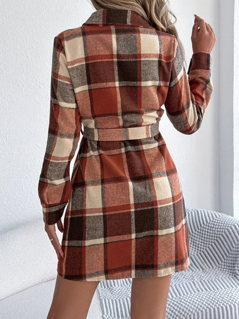 plaid-button-front-tie-waist-shirt-dress-OhSoStyled-Sophia's-Style-14