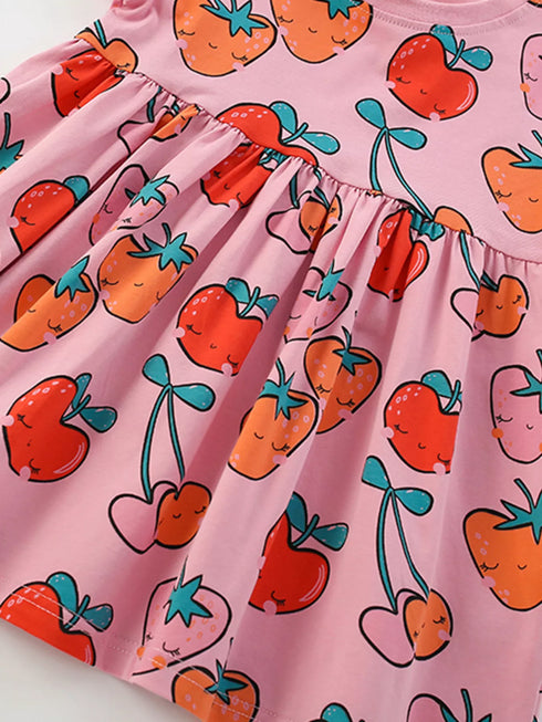 childrens-fruit-print-round-neck-casual-dress-ohso-kids-sophias-style-4
