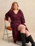 plus-size-swiss-dot-tie-neck-flounce-sleeve-maxi-dress OhSoStyled - Sophia's Style-6