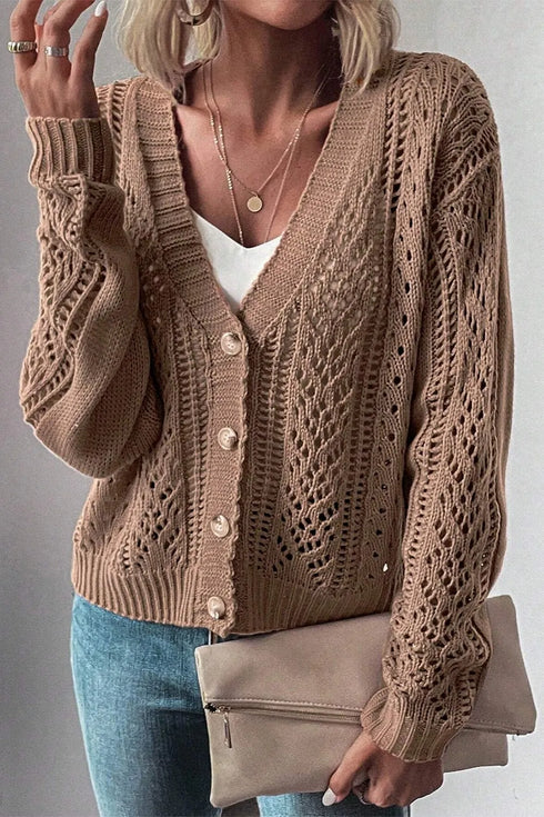 openwork-button-up-long-sleeve-cardigan-Sophia's Style-9