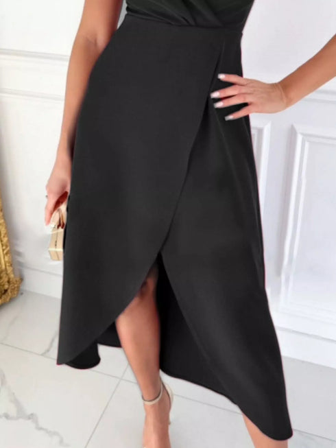 ruffle-sleeve-wrap-midi-dress-OhSoStyled-Sophia's-Style-3