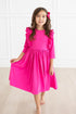 hot-pink-ruffle-twirl-dress Mila & Rose - Sophia's Style-3