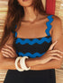 contrast-trim-square-neck-maxi-cami-dress OhSoStyled - Sophia's Style in Black/Blue-3
