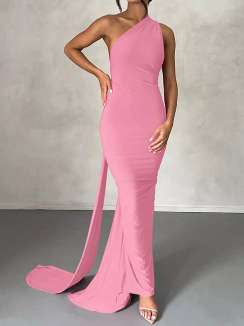 backless-one-shoulder-ruched-bodycon-maxi-dress-OhSoStyled-Sophia's-Style-35