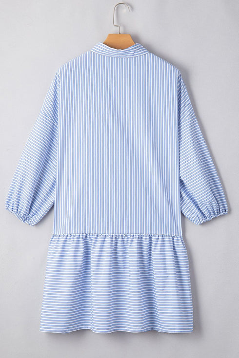 stripe-bubble-sleeve-chest-pockets-shirt-dress OhSoStyled - Sophia's Style-4