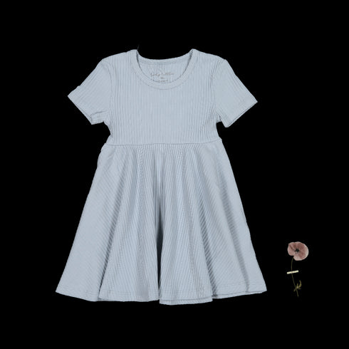 the-short-sleeve-dress-blue Lovely Littles - Sophia's StyleShort Sleeve Dress-1