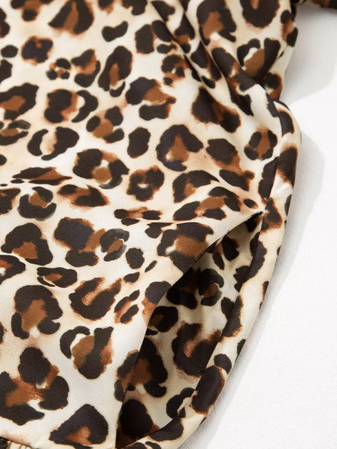 leopard-print-striped-patchwork-3-4-sleeve-loose-mini-dress-OhSoStyled-Sophia's-Style-7